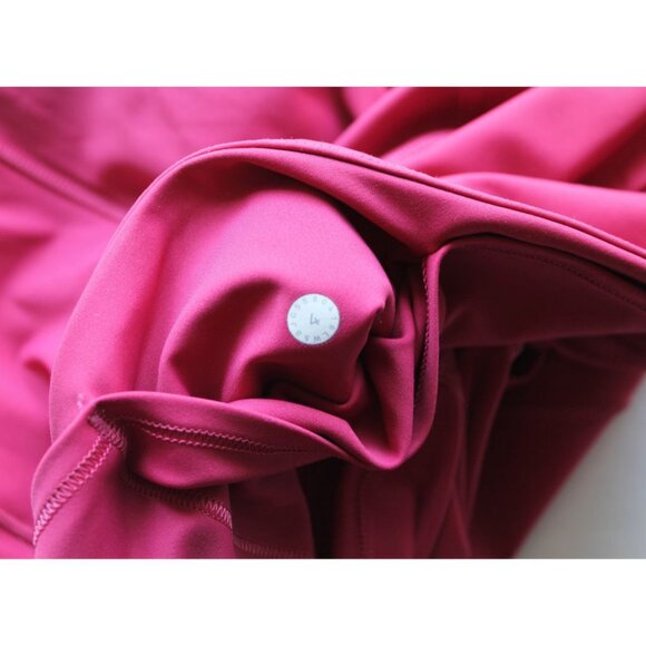 Lululemon Fast & Free 7/8 Tight II Nulux 25" Violet Red Size 4 - Picture 9 of 10